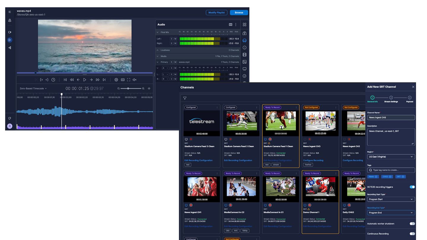 Telestream’s platform supports global ingest, orchestration and review 